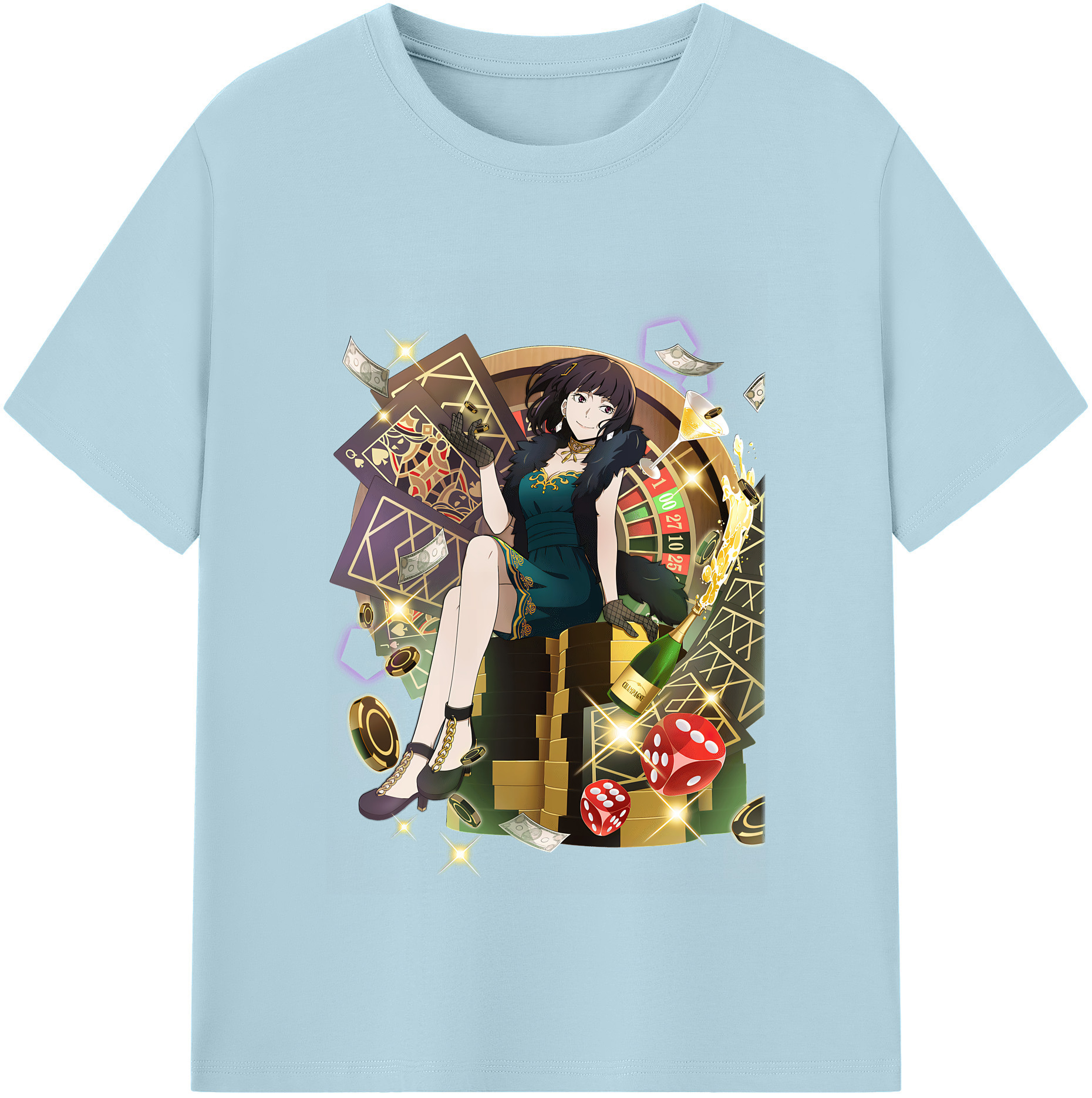 （画像用） 文豪ストレイドッグス Bungo Stray Dogs 綿100％半袖Tシャツ（フロントプリント）